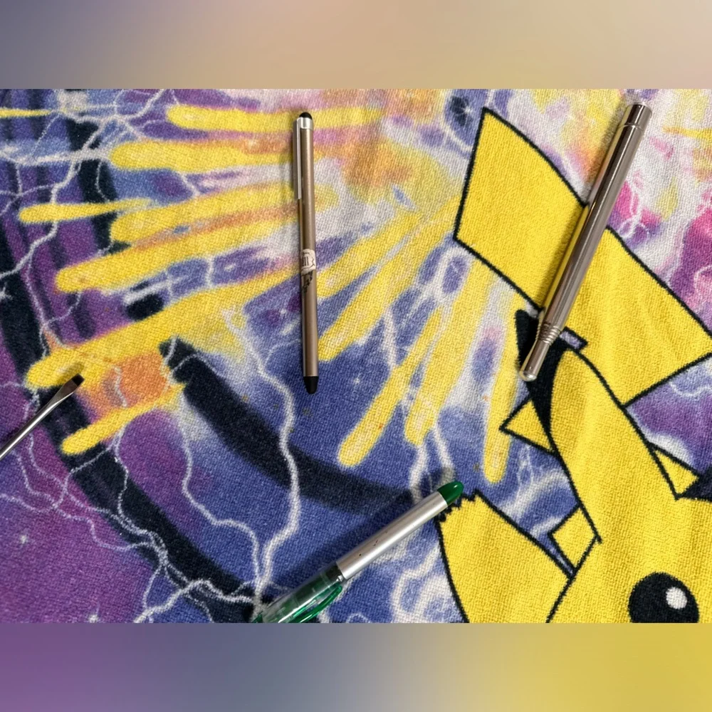 Pokemon Gotta Catch Em All Pikachu Mewtwo Beach Towel Vintage 2000 Y2K AOP 54x28